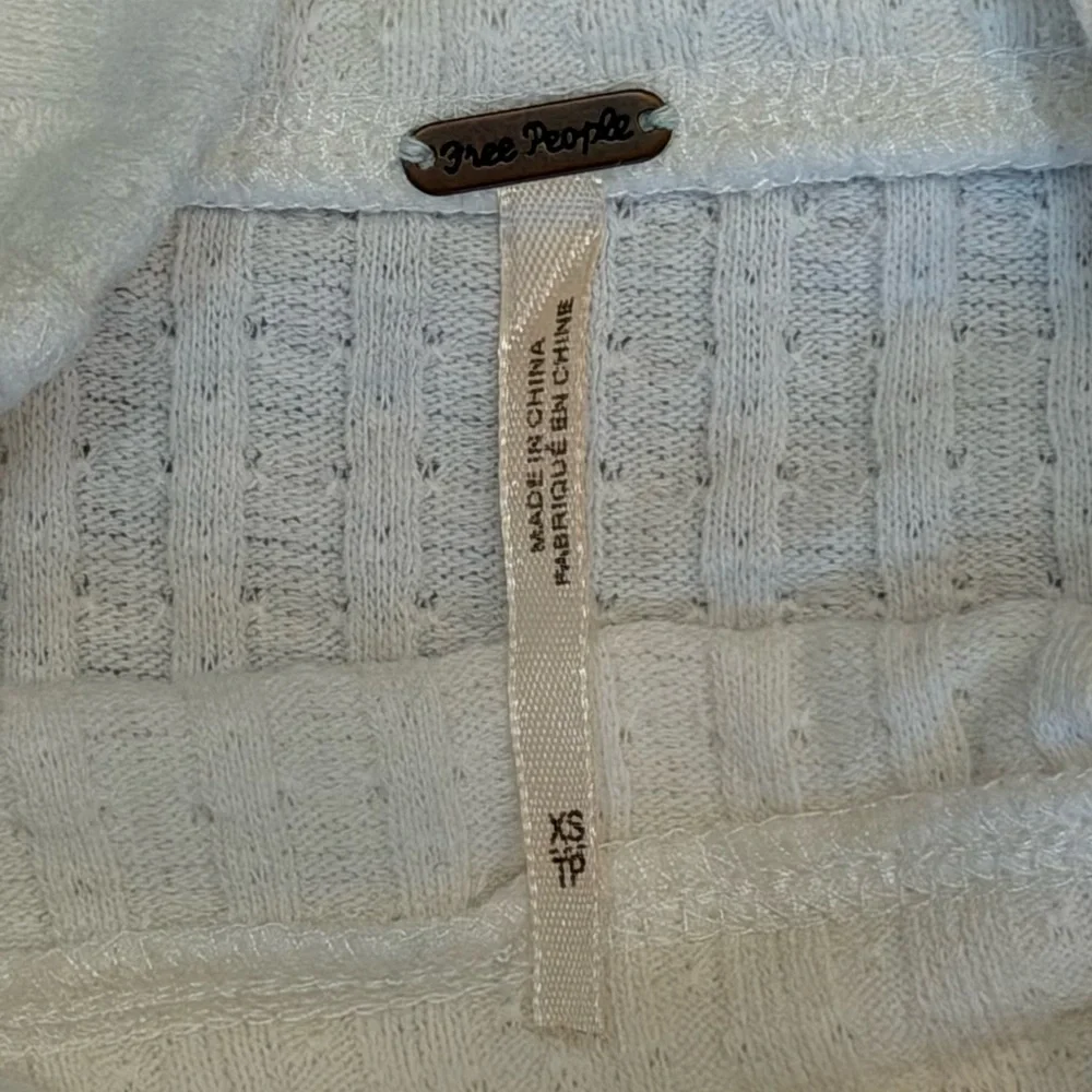 Free People Mixed Up Cuff Long Sleeve Sweater Women’s Size XS Bohemian